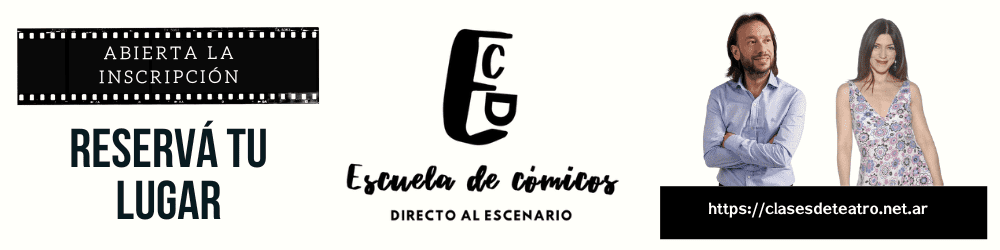 Reservá tu lugar en escuela de cómicos
